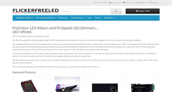 Desktop Screenshot of flickerfreeled.com