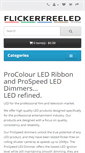 Mobile Screenshot of flickerfreeled.com