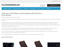 Tablet Screenshot of flickerfreeled.com